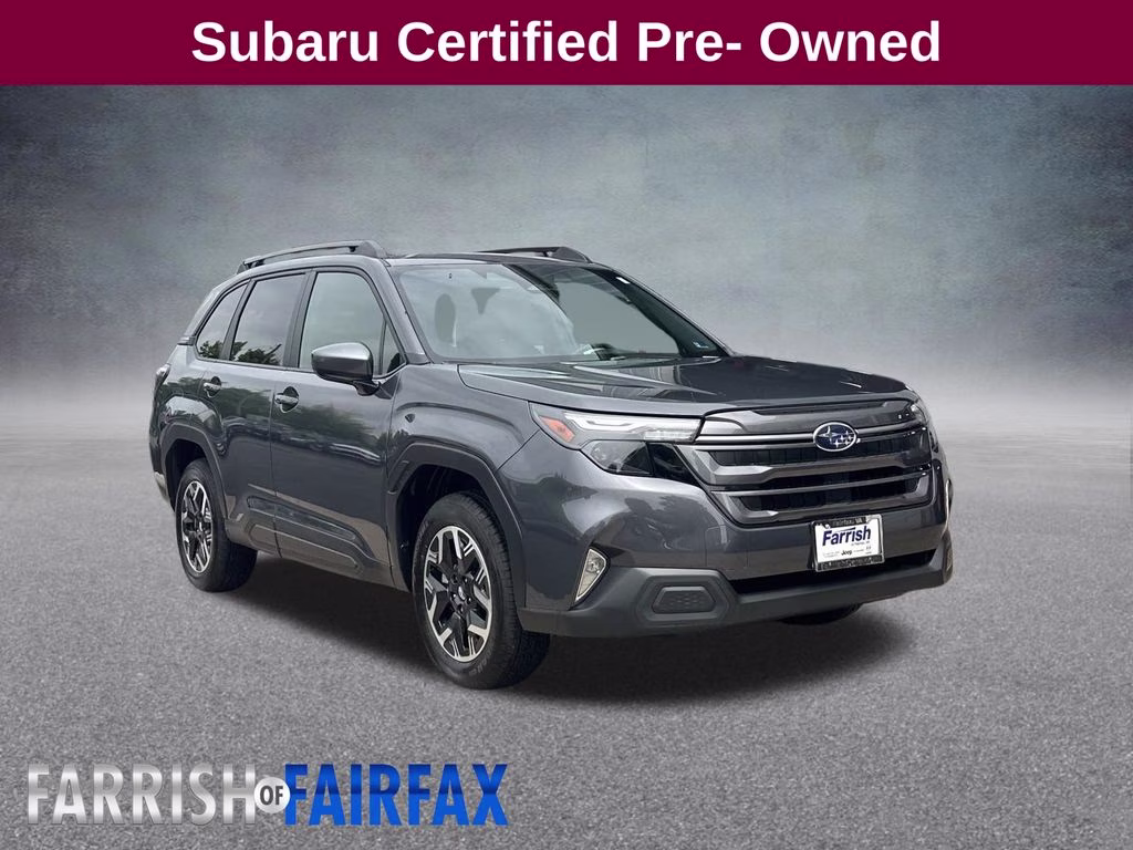 2026 Gray Metallic Subaru Forester Premium AWD SUV