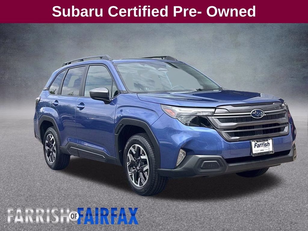 2026 Daybreak Blue Pearl Subaru Forester Premium AWD SUV