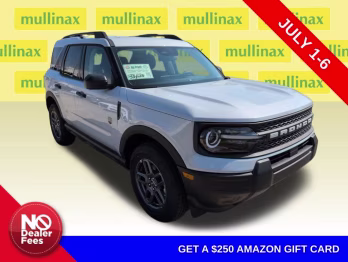 2026 Space White Metallic Ford Bronco Sport Big Bend 4X4 SUV
