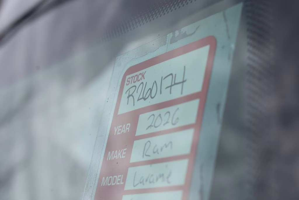 2026 Granite Crystal Metallic Clearcoat Ram 1500 Laramie 4X4 Truck