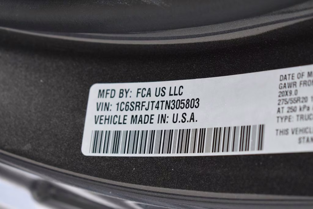 2026 Granite Crystal Metallic Clearcoat Ram 1500 Laramie 4X4 Truck