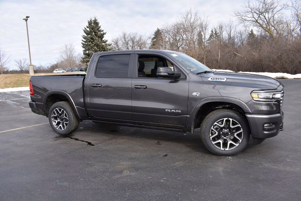 2026 Granite Crystal Metallic Clearcoat Ram 1500 Laramie 4X4 Truck