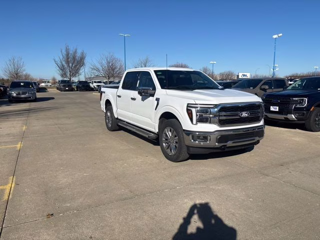 2026 Oxford White Ford F-150 Lariat 4X4 Truck