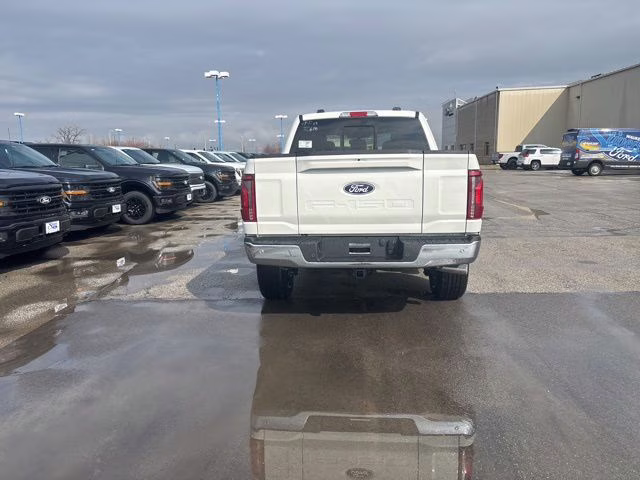 2026 Star White Metallic Tri-Coat Ford F-150 Lariat 4X4 Truck