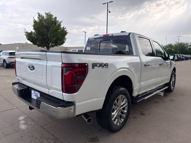 2026 Star White Metallic Tri-Coat Ford F-150 Lariat 4X4 Truck