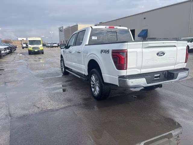 2026 Star White Metallic Tri-Coat Ford F-150 Lariat 4X4 Truck