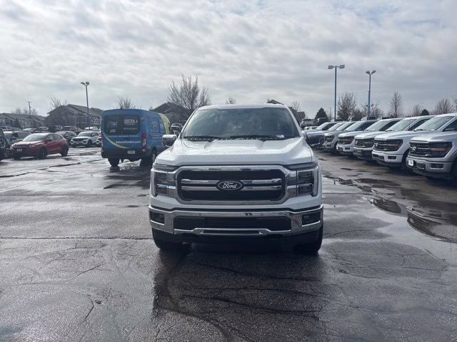 2026 Star White Metallic Tri-Coat Ford F-150 Lariat 4X4 Truck