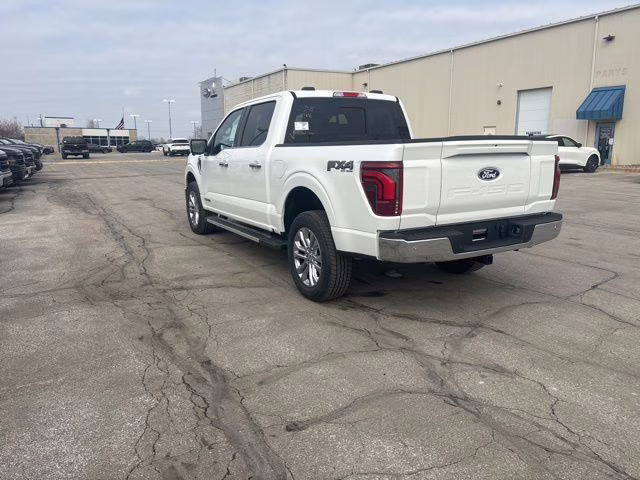 2026 Star White Metallic Tri-Coat Ford F-150 Lariat 4X4 Truck