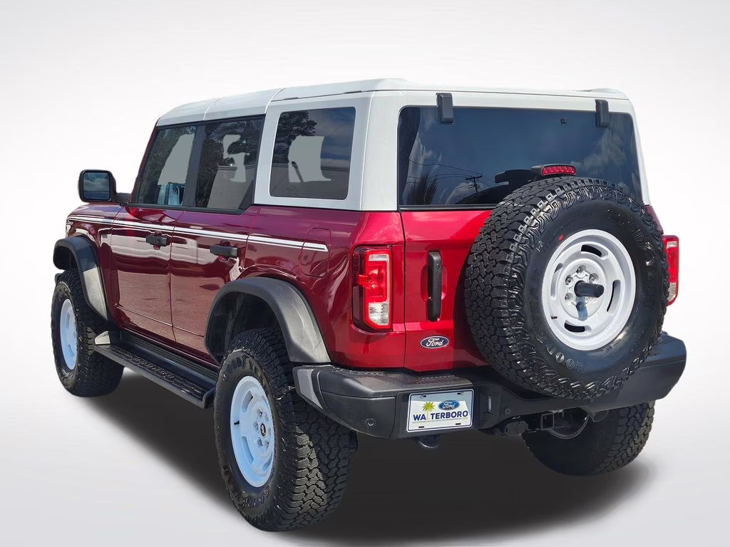 2026 Ruby Red Metallic Tinted Clearcoat Ford Bronco Heritage Edition 4X4 SUV