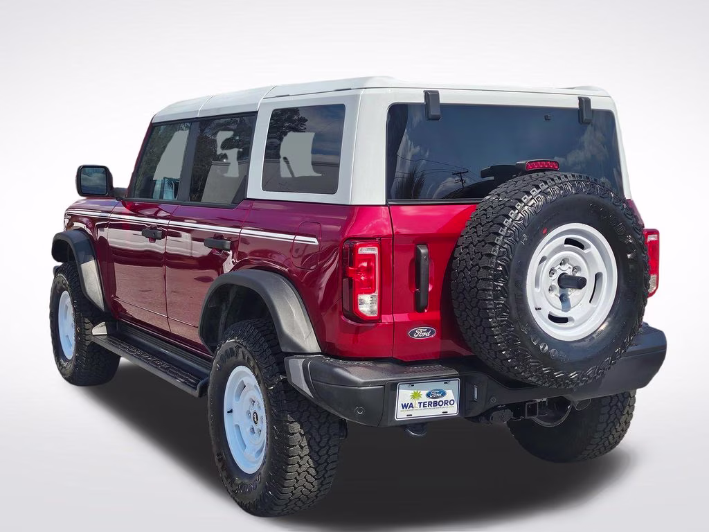 2026 Ruby Red Metallic Tinted Clearcoat Ford Bronco Heritage Edition 4X4 SUV