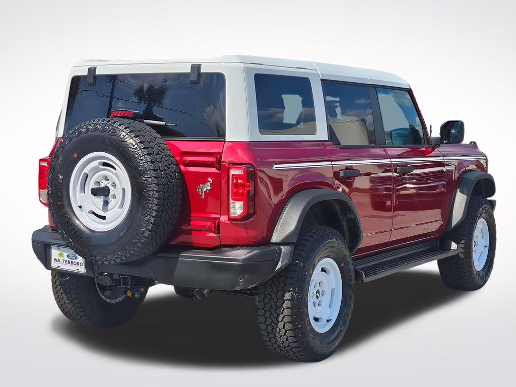 2026 Ruby Red Metallic Tinted Clearcoat Ford Bronco Heritage Edition 4X4 SUV