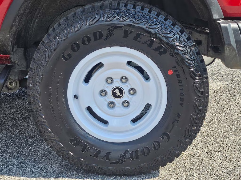 2026 Ruby Red Metallic Tinted Clearcoat Ford Bronco Heritage Edition 4X4 SUV