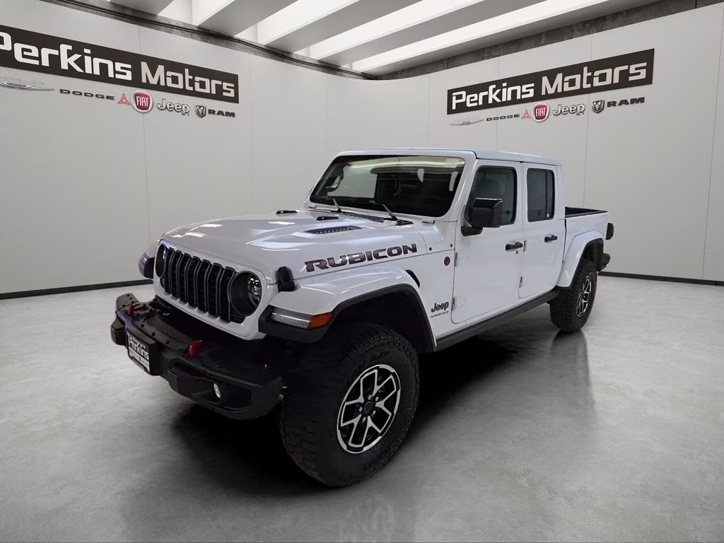 2026 Bright White Clearcoat Jeep Gladiator Rubicon 4X4 Truck