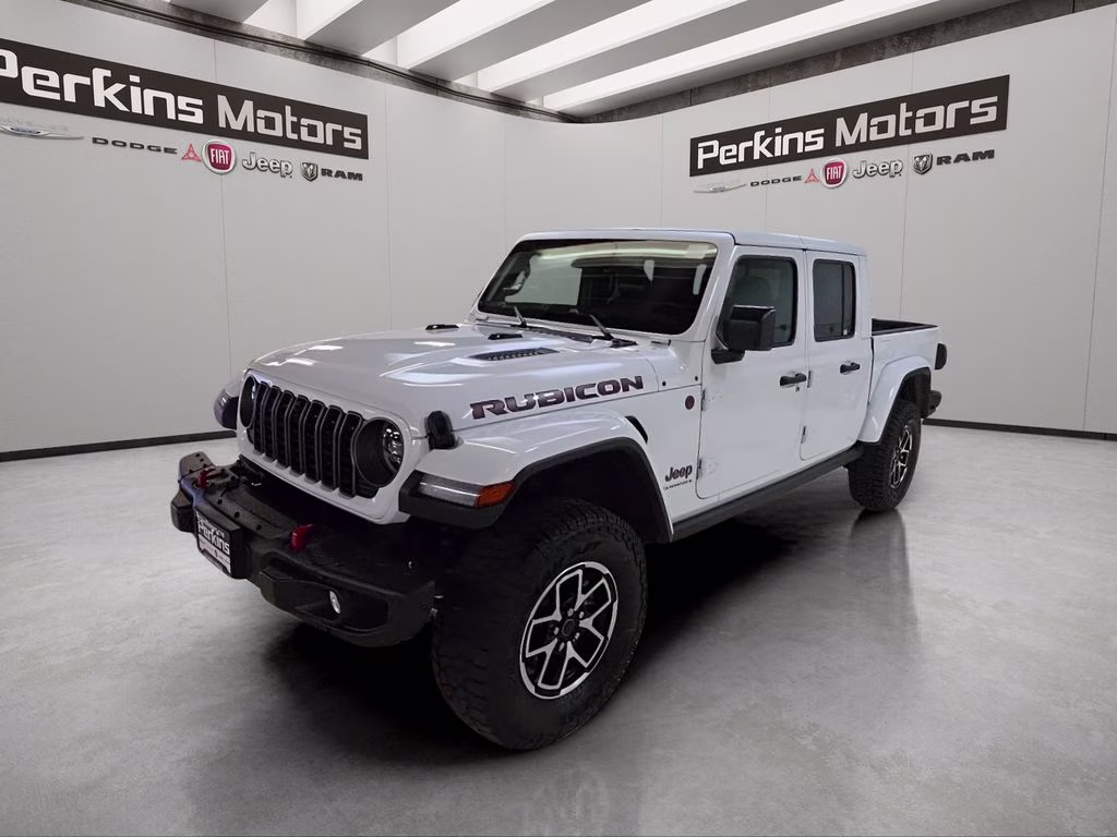 2026 Bright White Clearcoat Jeep Gladiator Rubicon X 4X4 Truck