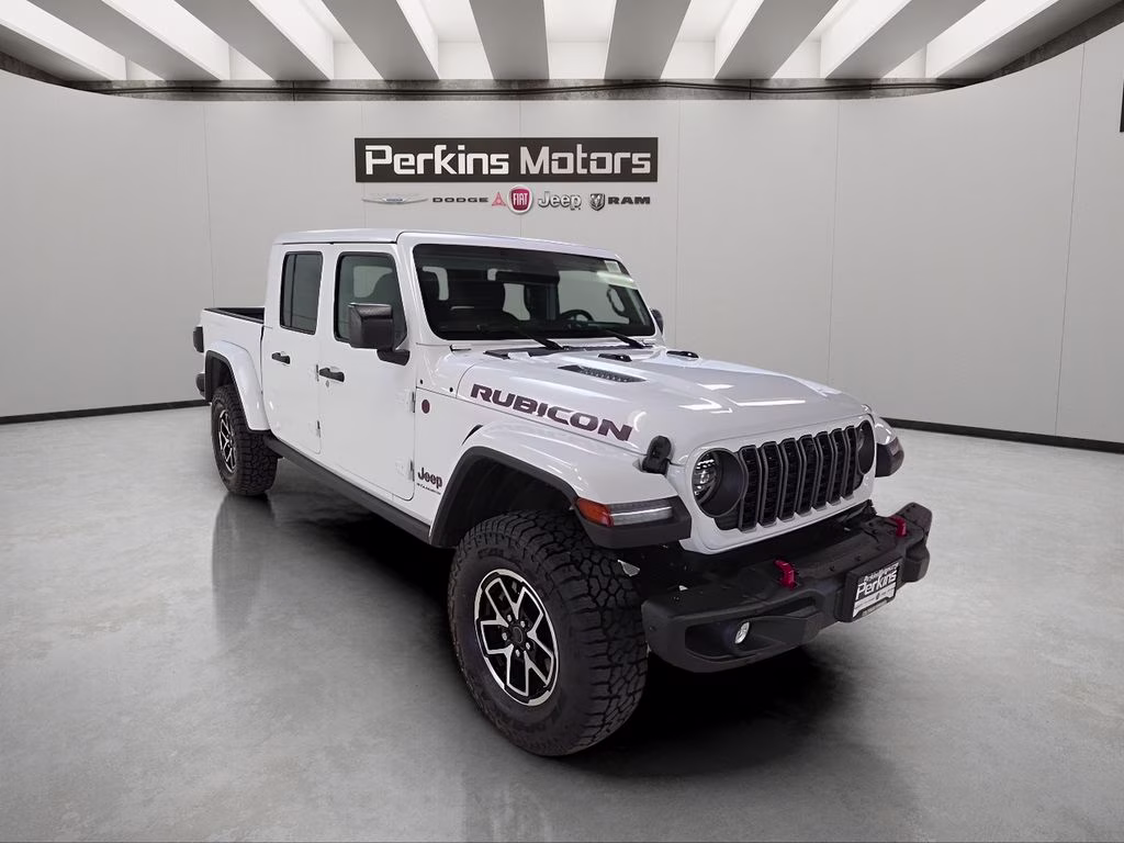2026 Bright White Clearcoat Jeep Gladiator Rubicon X 4X4 Truck