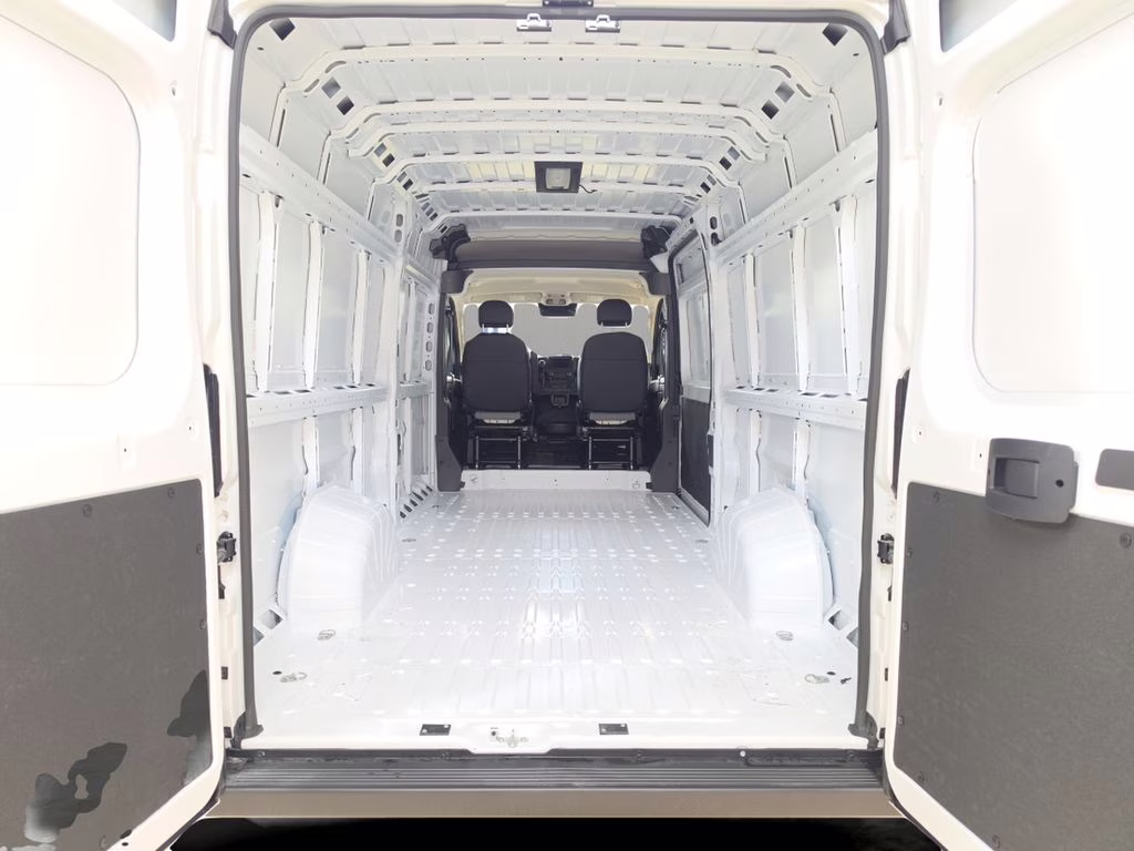 2026 Bright White Clearcoat Ram ProMaster 3500 High Roof FWD Van