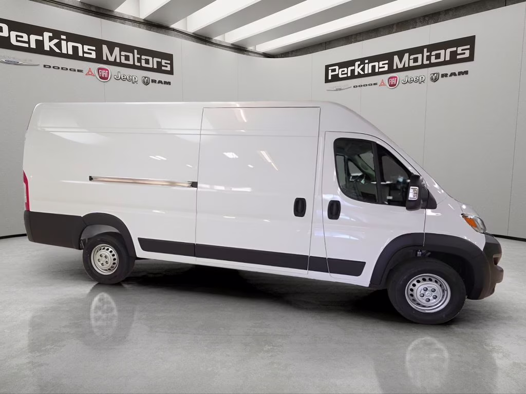 2026 Bright White Clearcoat Ram ProMaster 3500 High Roof FWD Van