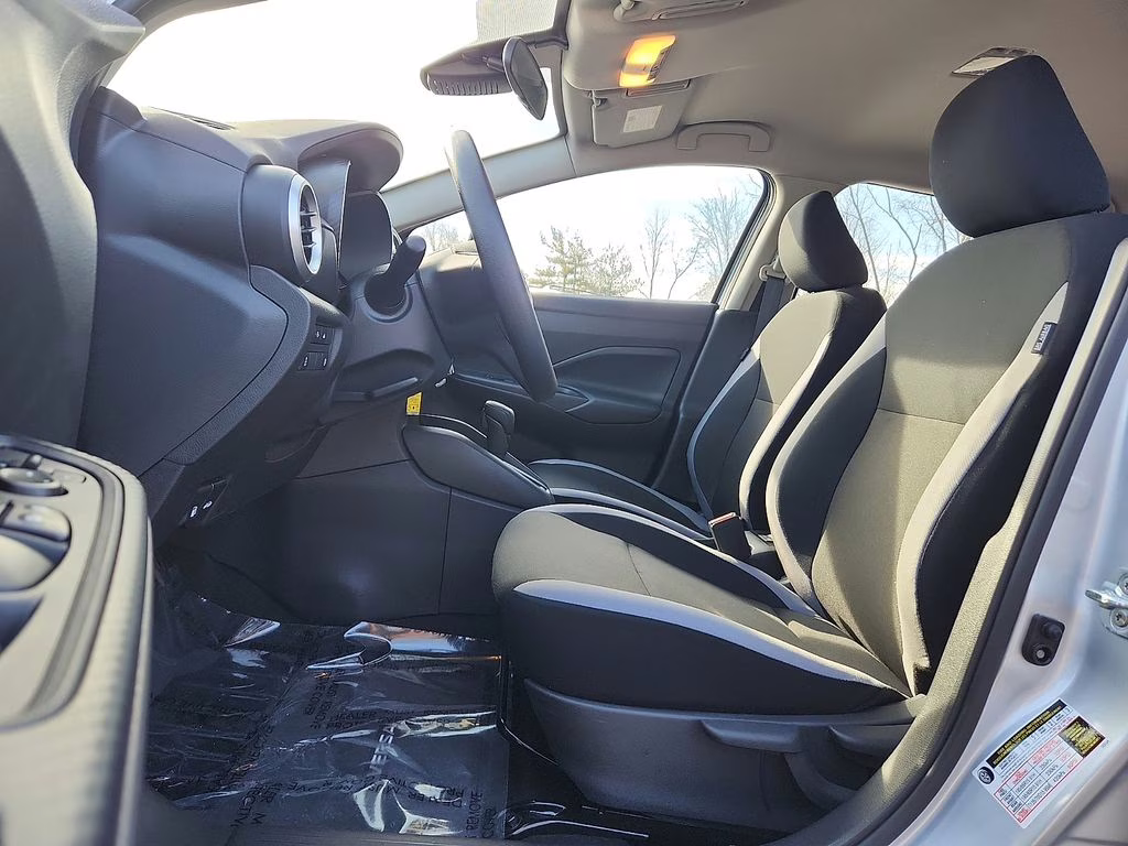 2025 Brilliant Silver Metallic Nissan Versa 1.6 S FWD Sedan