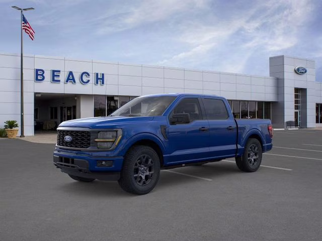 2026 Argon Blue Metallic Ford F-150 STX 4X4 Truck