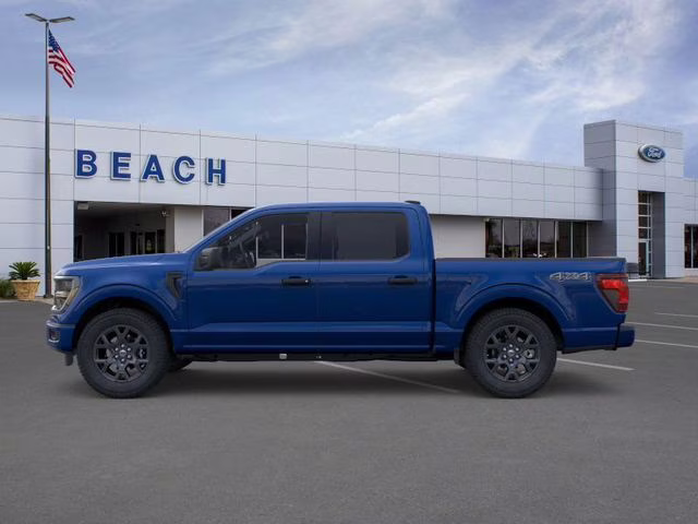 2026 Argon Blue Metallic Ford F-150 STX 4X4 Truck