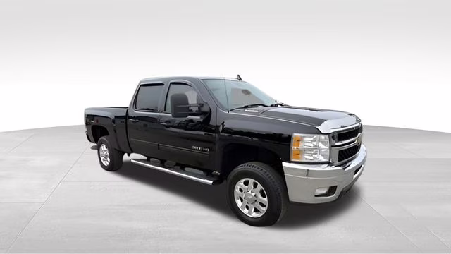 2013 Black Chevrolet Silverado 3500HD LTZ 4X4 Truck