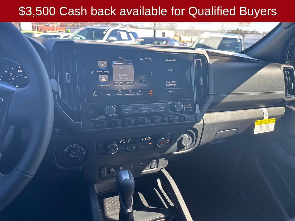 2026 Boulder Gray Pearl Nissan Frontier SV 4X4 Truck