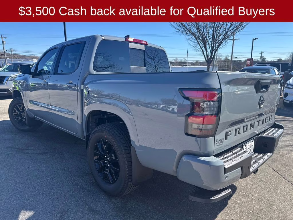 2026 Boulder Gray Pearl Nissan Frontier SV 4X4 Truck