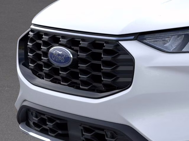 2025 Star White Metallic Tri-Coat Ford Escape Hybrid ST-Line FWD SUV