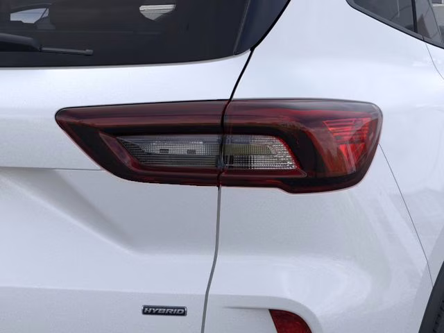 2025 Star White Metallic Tri-Coat Ford Escape Hybrid ST-Line FWD SUV