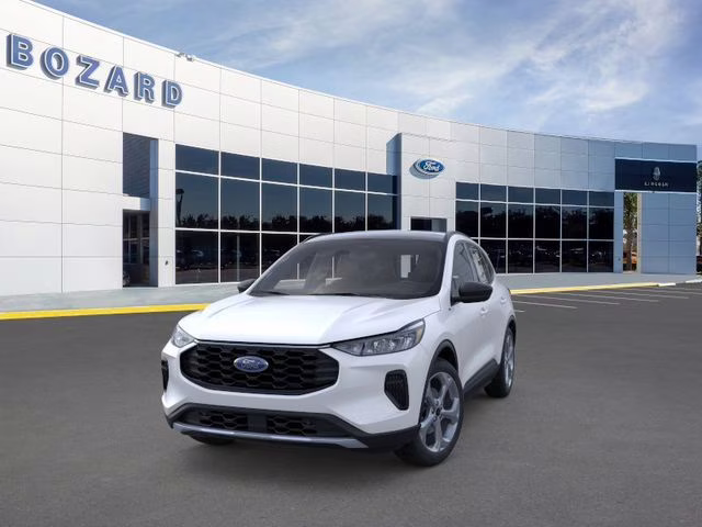 2025 Star White Metallic Tri-Coat Ford Escape Hybrid ST-Line FWD SUV