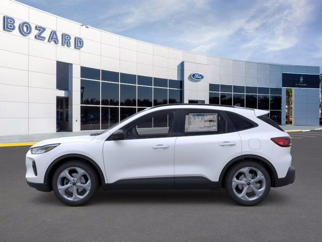 2025 Star White Metallic Tri-Coat Ford Escape Hybrid ST-Line FWD SUV
