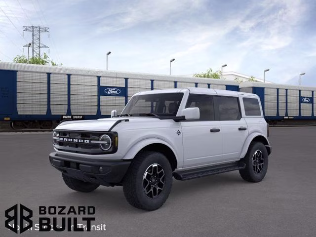 2026 Oxford White Ford Bronco Outer Banks Bozard Built 4X4 SUV