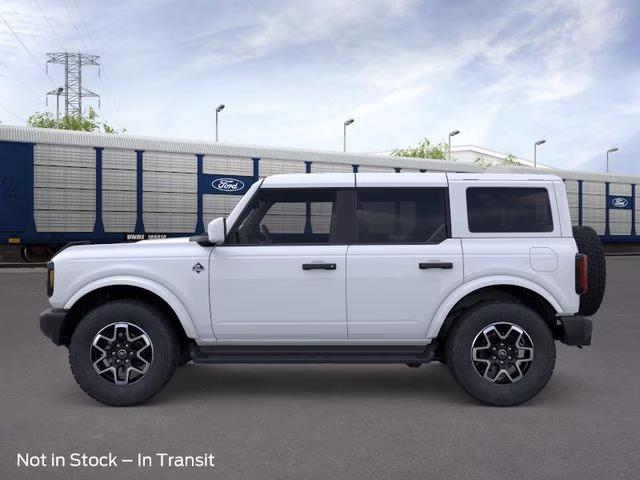 2026 Oxford White Ford Bronco Outer Banks Bozard Built 4X4 SUV