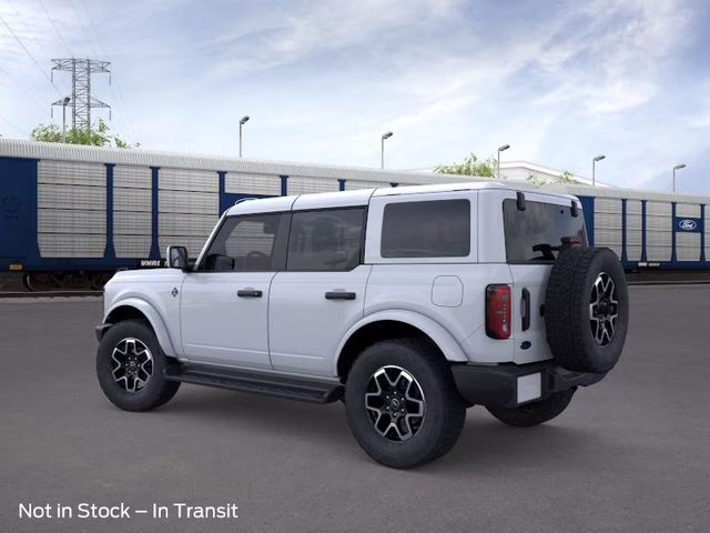 2026 Oxford White Ford Bronco Outer Banks Bozard Built 4X4 SUV