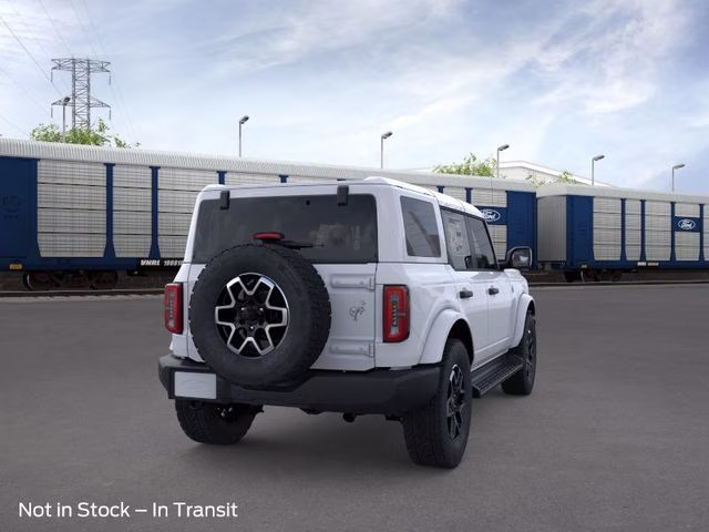 2026 Oxford White Ford Bronco Outer Banks Bozard Built 4X4 SUV