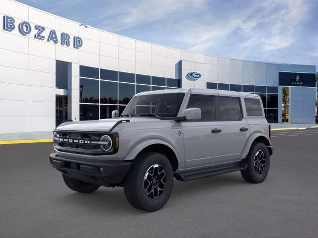 2026 Avalanche Gray Ford Bronco Outer Banks 4X4 SUV