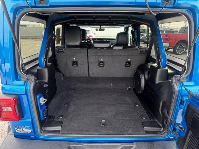 2022 Hydro Blue Pearl Coat Jeep Wrangler Unlimited Rubicon 4xe 4X4 SUV