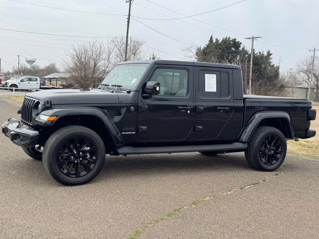 2022 Black Clearcoat Jeep Gladiator High Altitude 4X4 Truck