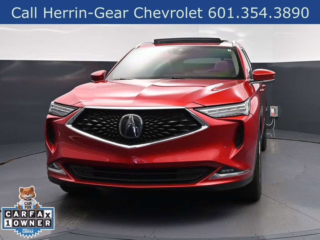 2023 Radiant Red Acura MDX Advance AWD SUV