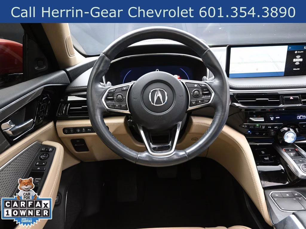 2023 Radiant Red Acura MDX Advance AWD SUV