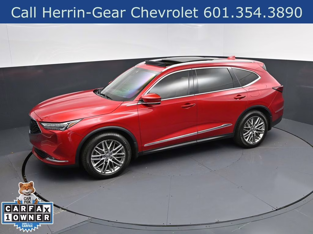 2023 Radiant Red Acura MDX Advance AWD SUV