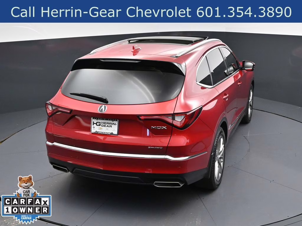 2023 Radiant Red Acura MDX Advance AWD SUV