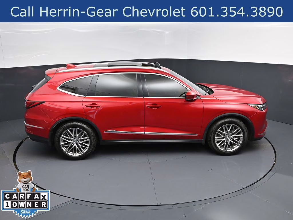 2023 Radiant Red Acura MDX Advance AWD SUV