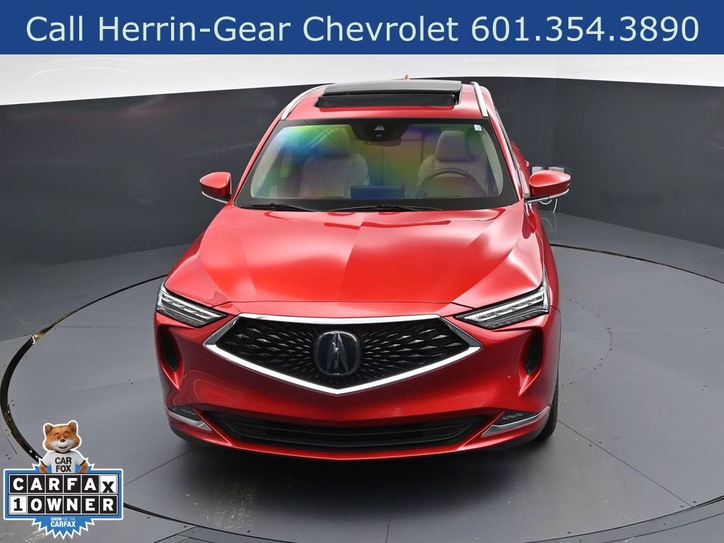 2023 Radiant Red Acura MDX Advance AWD SUV
