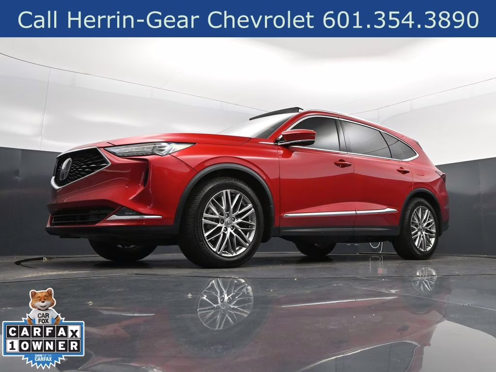 2023 Radiant Red Acura MDX Advance AWD SUV