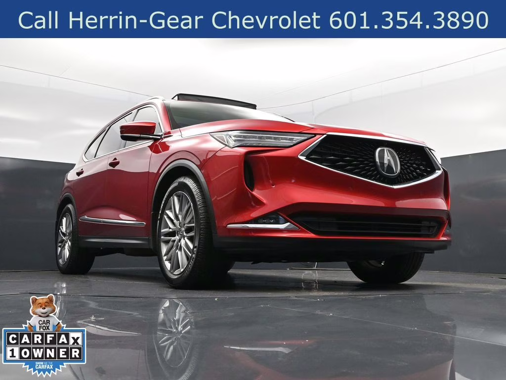 2023 Radiant Red Acura MDX Advance AWD SUV