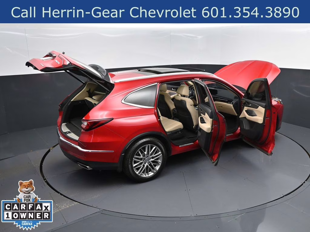 2023 Radiant Red Acura MDX Advance AWD SUV