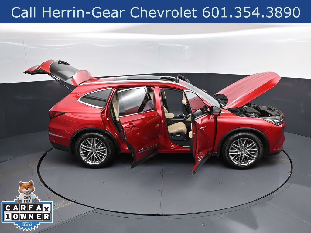 2023 Radiant Red Acura MDX Advance AWD SUV