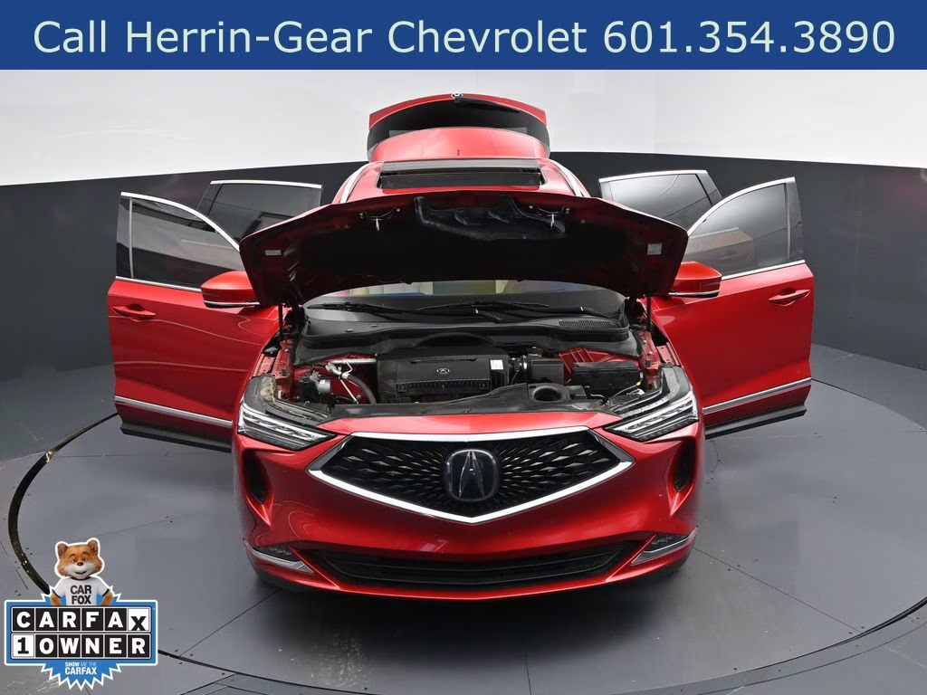 2023 Radiant Red Acura MDX Advance AWD SUV