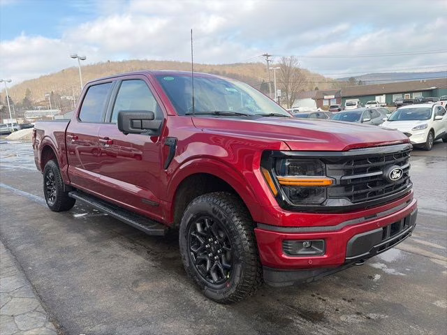 2026 Ruby Red Metallic Tinted Clearcoat Ford F-150 XLT 4X4 Truck